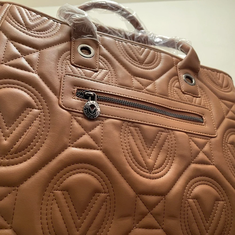 Valentino Orlandi Taupe Tote Bag - Picture 3 of 3